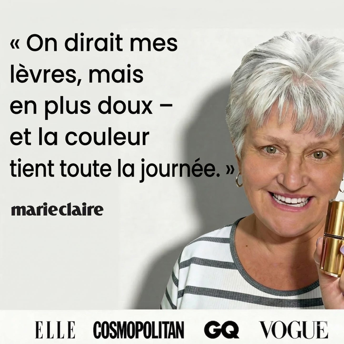 Clarisme - Rouge à lèvres qui s’adapte au pH