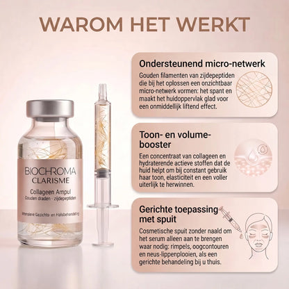 Clarisme BIOCHROMA – Koreaans Serum met Liftend Effect vanaf de Eerste Toepassing