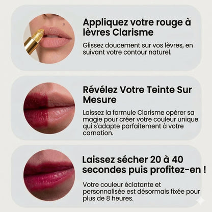 Clarisme - Rouge à lèvres qui s’adapte au pH