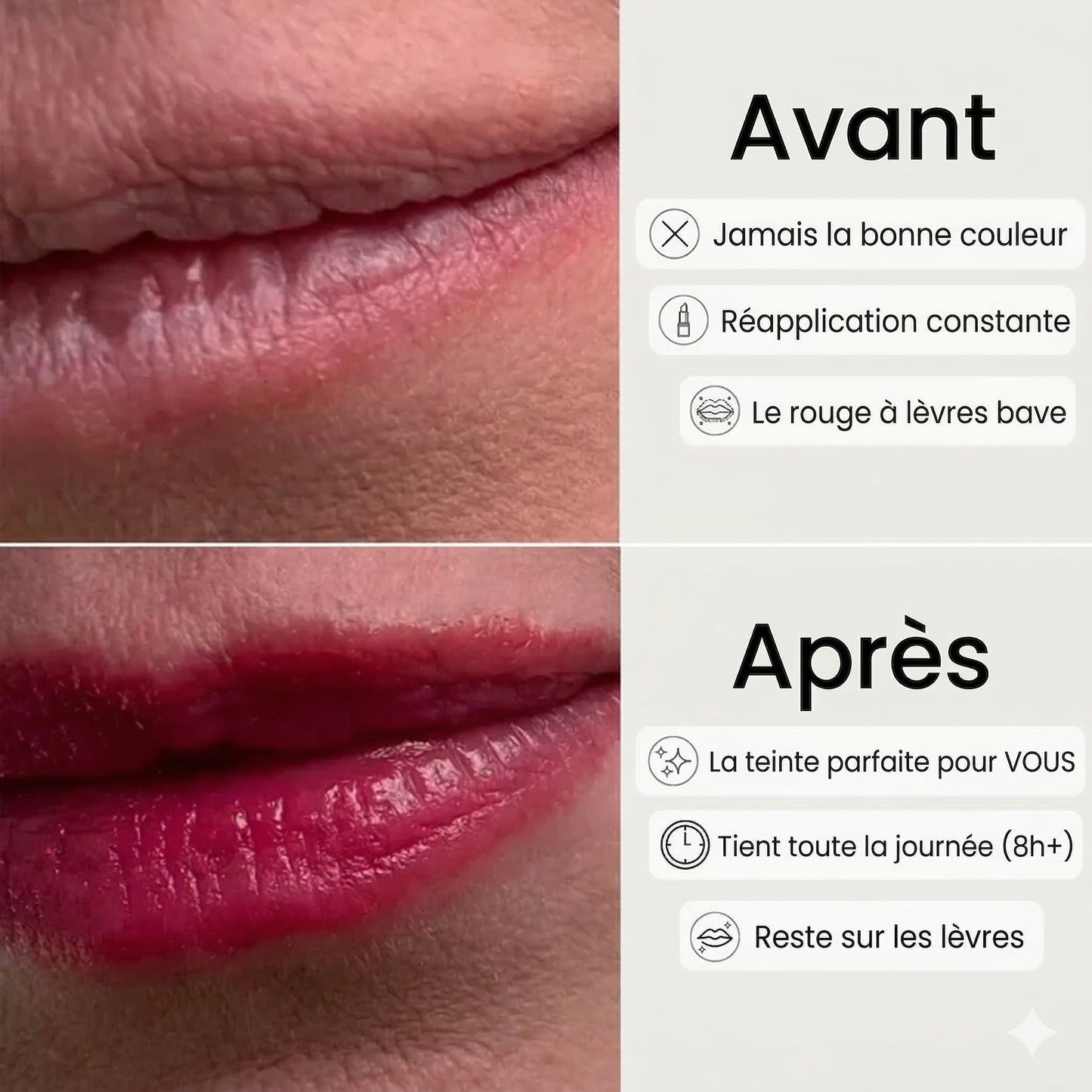 Clarisme - Rouge à lèvres qui s’adapte au pH