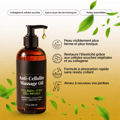 Huile de massage anti-cellulite