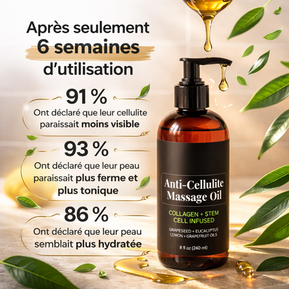Huile de massage anti-cellulite