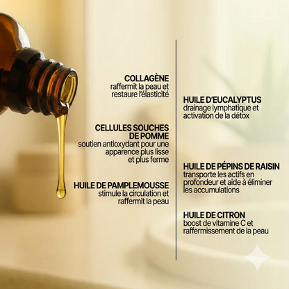 Huile de massage anti-cellulite
